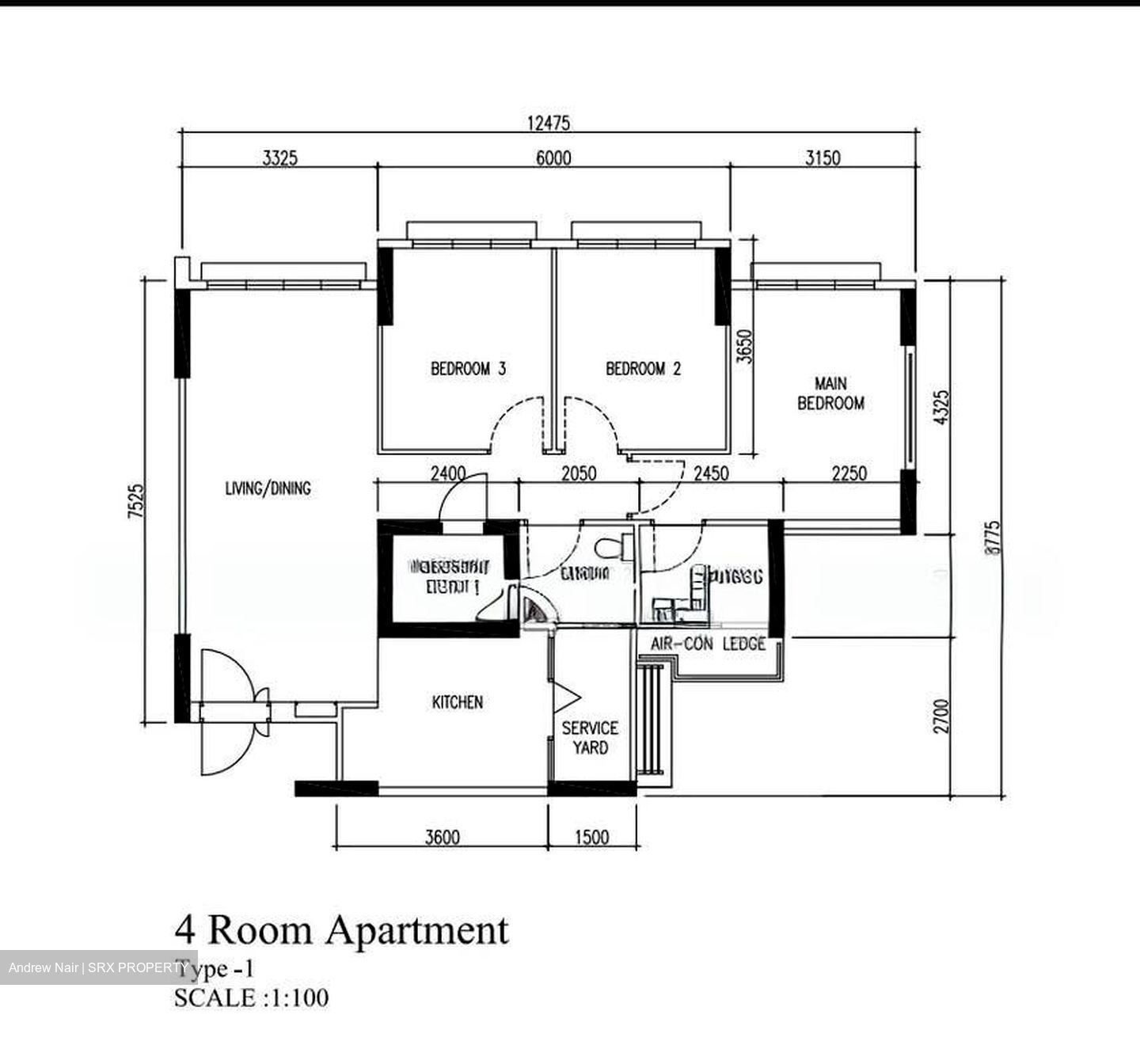 Blk 502A Palm Breeze @ Yishun (Yishun), HDB 4 Rooms #563223191